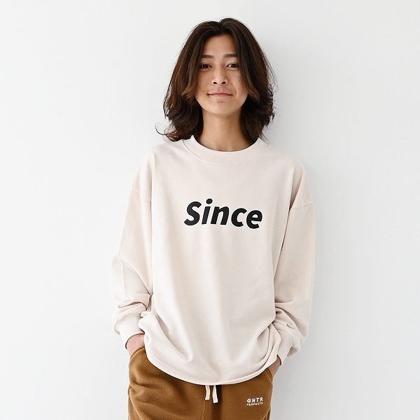 【25FW】Since トレーナー / アイボリー