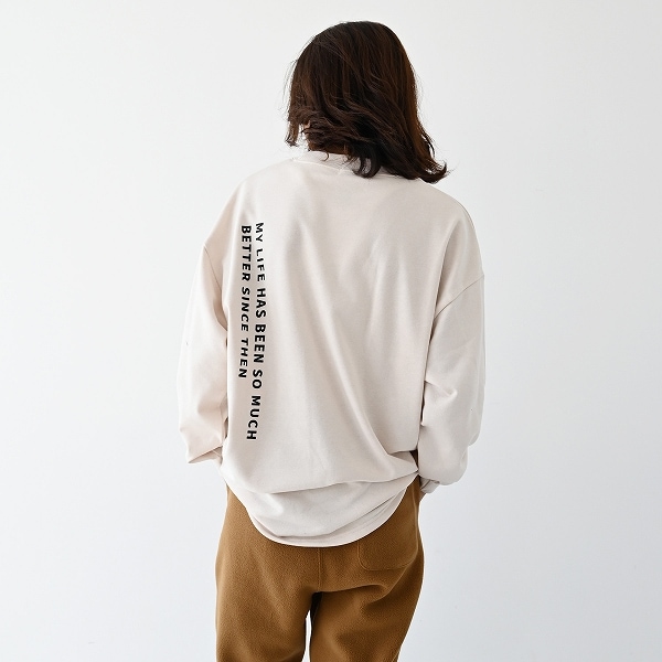 【25FW】Since トレーナー / アイボリー