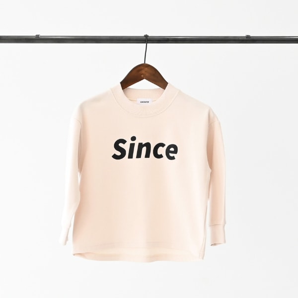 【25FW】Since トレーナー / アイボリー