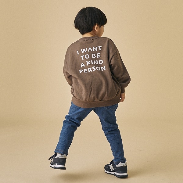 【25FW】THE ビッグトレーナー / アッシュブラウン