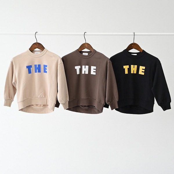 【25FW】THE ビッグトレーナー / アッシュブラウン