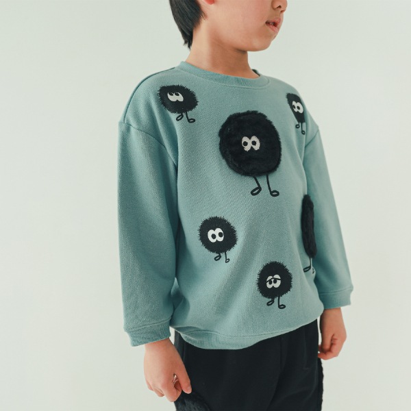 【25FW】モンスターポケット トレーナー / ブルー