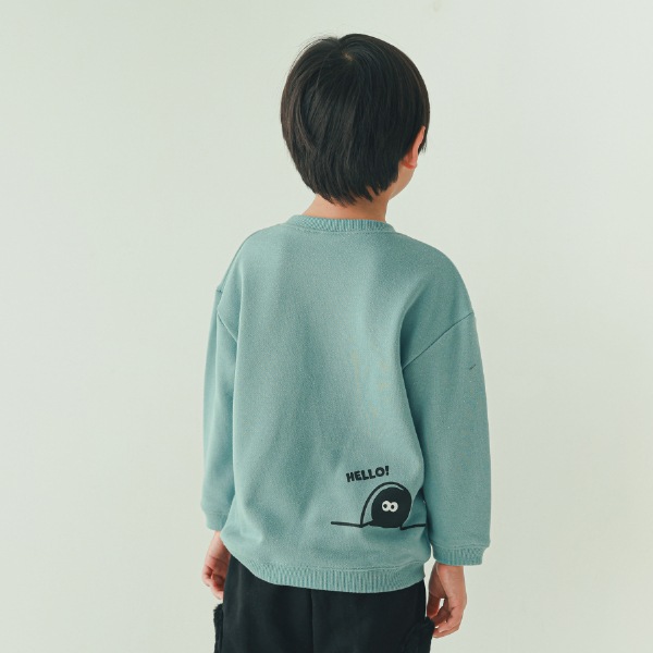 【25FW】モンスターポケット トレーナー / ブルー