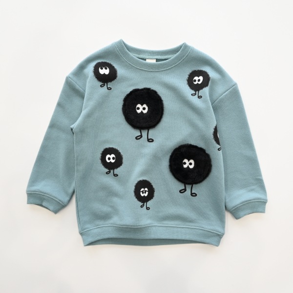 【25FW】モンスターポケット トレーナー / ブルー