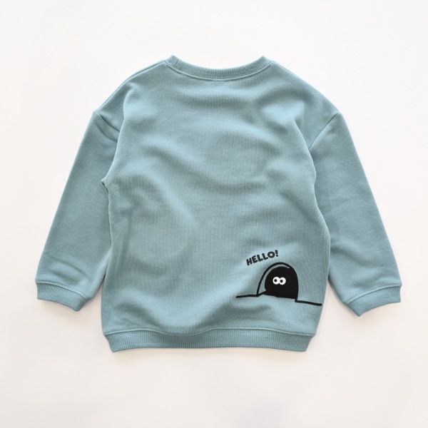 【25FW】モンスターポケット トレーナー / ブルー