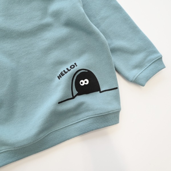 【25FW】モンスターポケット トレーナー / ブルー