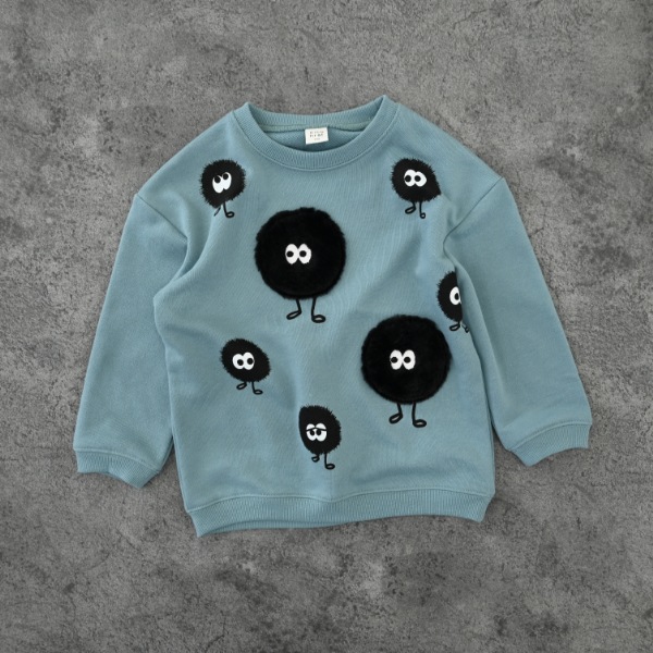 【25FW】モンスターポケット トレーナー / ブルー