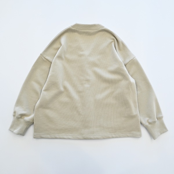 【25FW】スウェット カーディガン / サンド