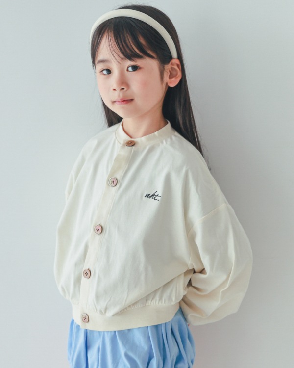 【エヌエイチティー】ドルマンショートカーディガン / アイボリー