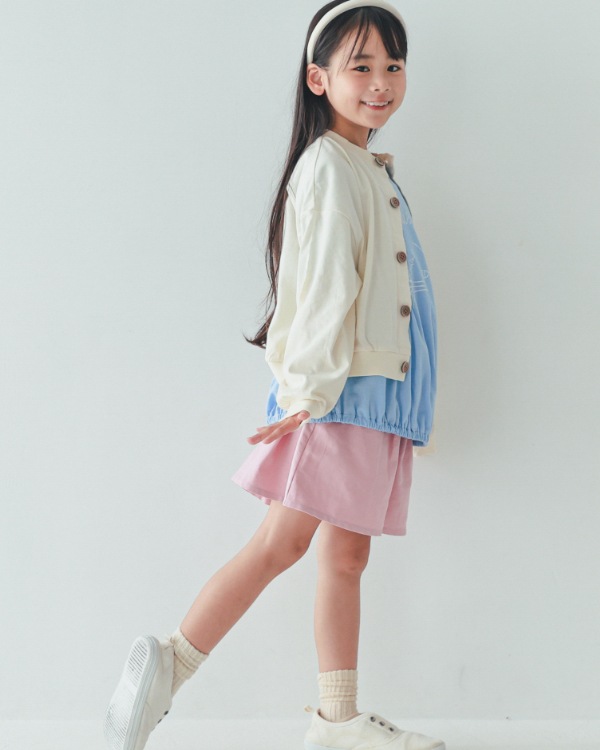 【エヌエイチティー】ドルマンショートカーディガン / アイボリー