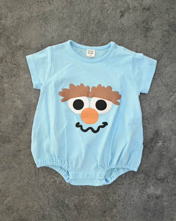 【26SS】モンスター ロンパース / サックス