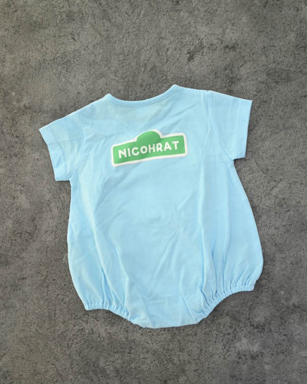 【26SS】モンスター ロンパース / サックス