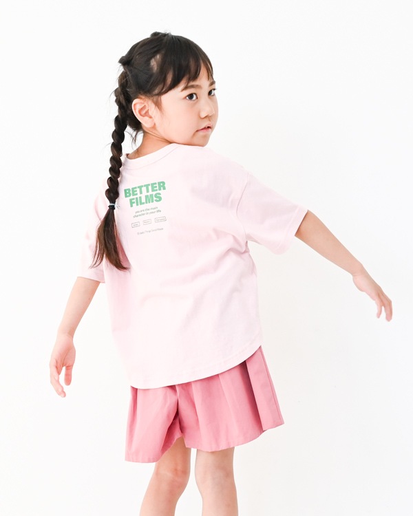 【ジェネレーター】BETTER FILMS Tシャツ / ピンク