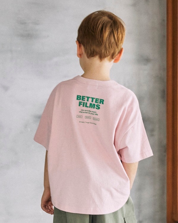 【ジェネレーター】BETTER FILMS Tシャツ / ピンク