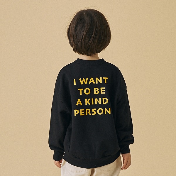 【25FW】THE ビッグトレーナー / ブラック