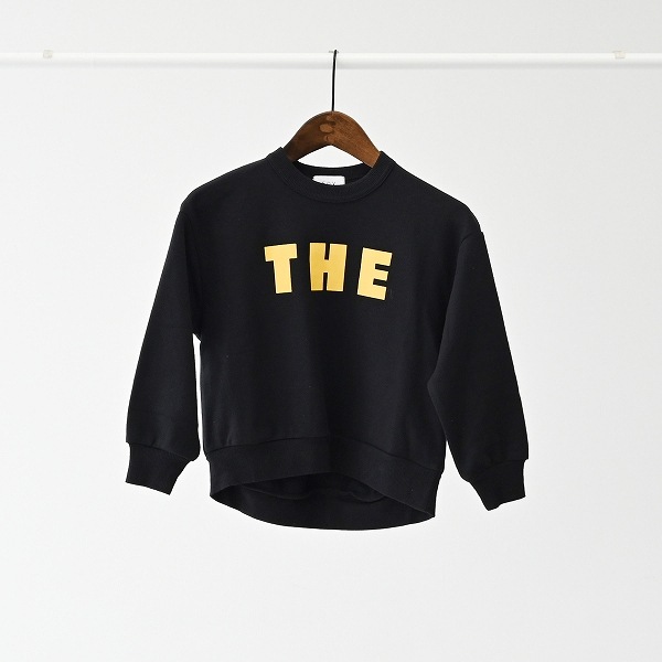 【25FW】THE ビッグトレーナー / ブラック