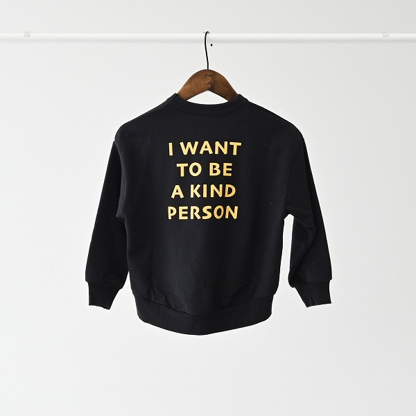 【25FW】THE ビッグトレーナー / ブラック