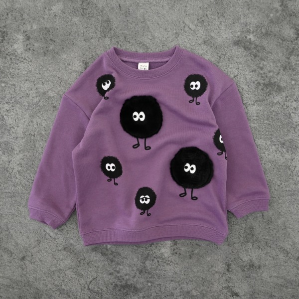 【25FW】モンスターポケット トレーナー / パープル