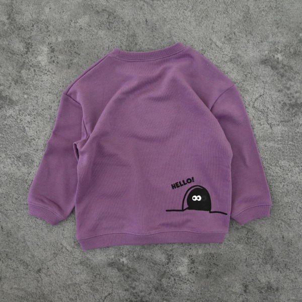 【25FW】モンスターポケット トレーナー / パープル