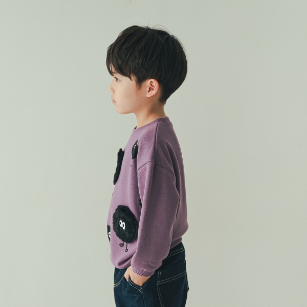 【25FW】モンスターポケット トレーナー / パープル