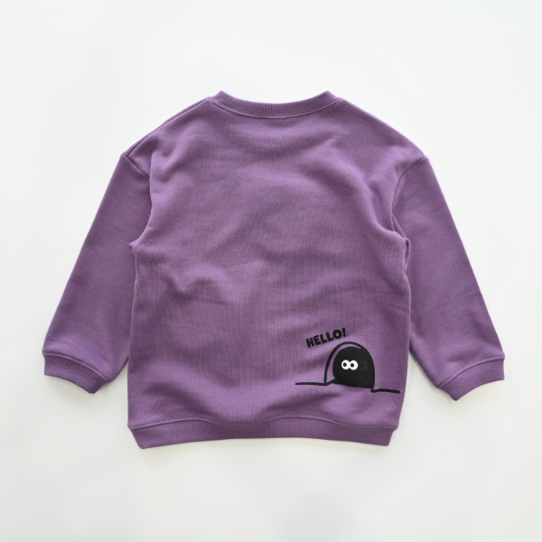 【25FW】モンスターポケット トレーナー / パープル