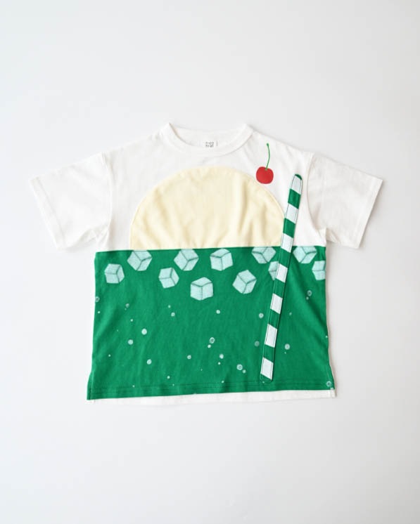 【26PS先行販売】クリームソーダＴシャツ / オフホワイト