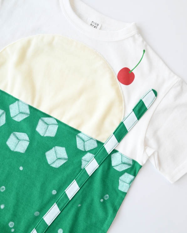 【26PS先行販売】クリームソーダＴシャツ / オフホワイト