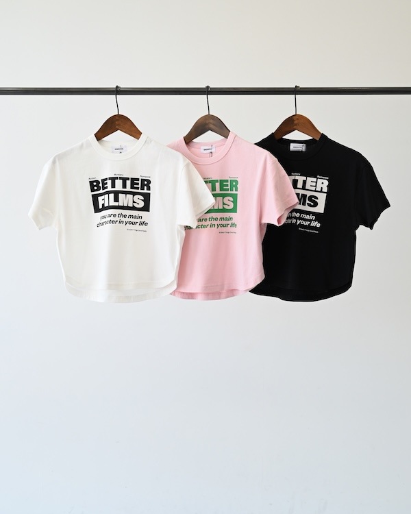 【ジェネレーター】BETTER FILMS Tシャツ / ブラック