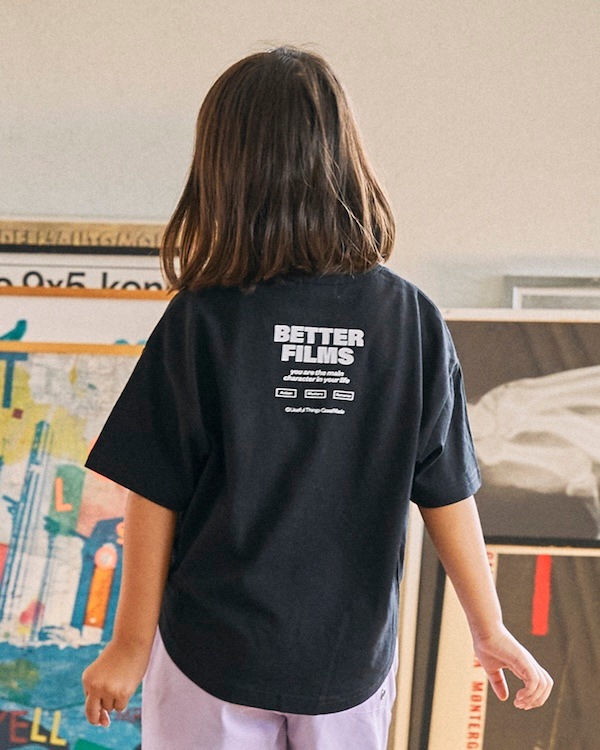 【ジェネレーター】BETTER FILMS Tシャツ / ブラック