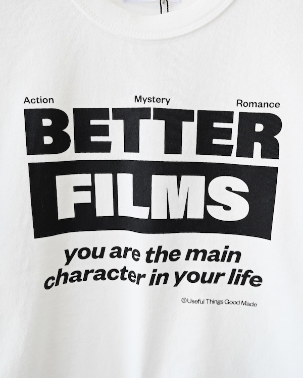 【ジェネレーター】BETTER FILMS Tシャツ / ブラック