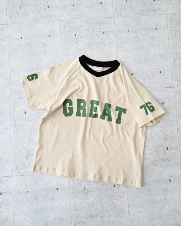 【ジーンズベー】GREAT Tシャツ / アイボリー