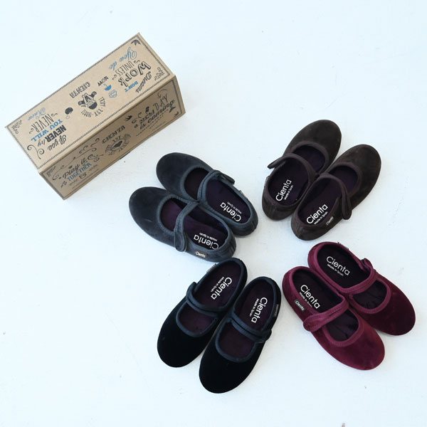 【定番】ベロアシューズ｜CIENTA（シエンタ）