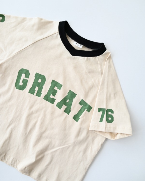 【ジーンズベー】GREAT Tシャツ / アイボリー