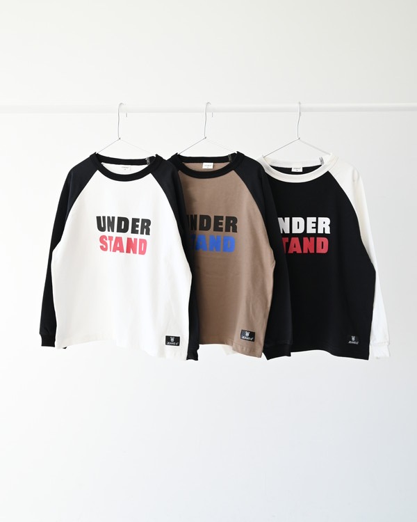 【ジーンズベー】UNDER STAND ロングTシャツ / オフホワイト