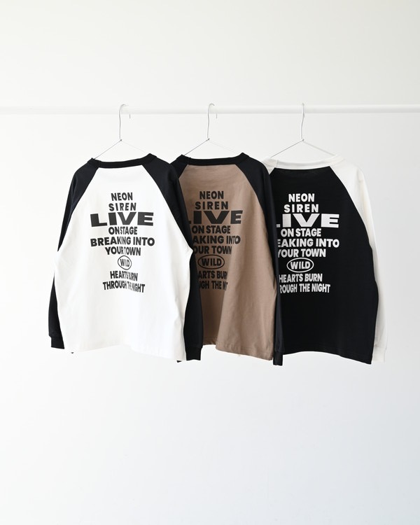 【ジーンズベー】UNDER STAND ロングTシャツ / オフホワイト