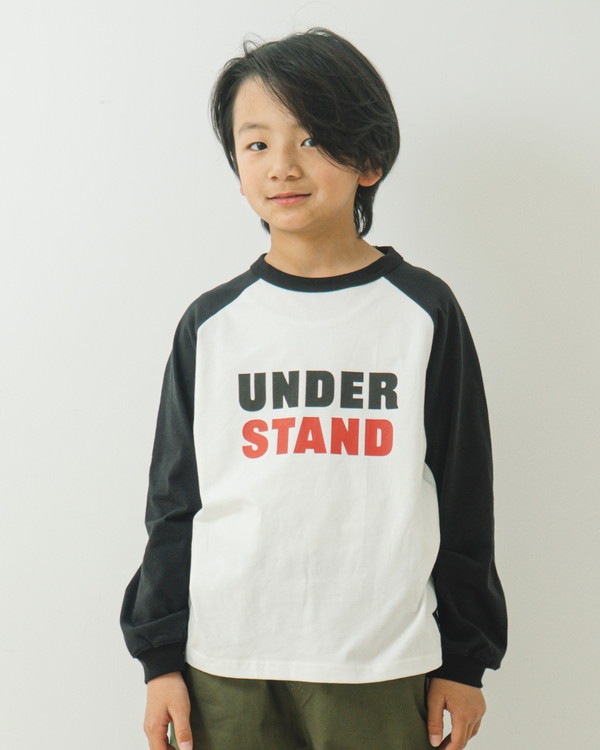 【ジーンズベー】UNDER STAND ロングTシャツ / オフホワイト