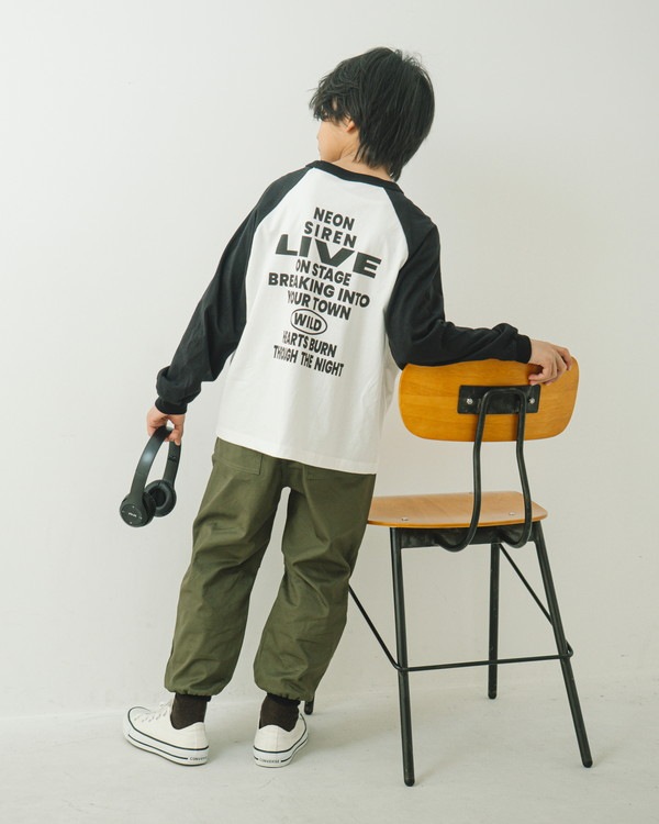 【ジーンズベー】UNDER STAND ロングTシャツ / オフホワイト