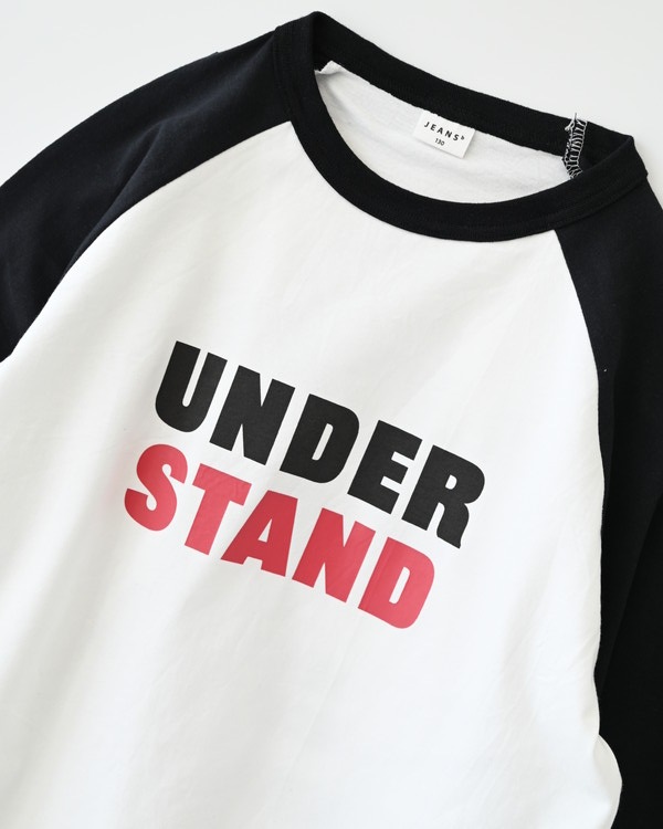 【ジーンズベー】UNDER STAND ロングTシャツ / オフホワイト
