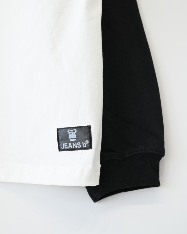 【ジーンズベー】UNDER STAND ロングTシャツ / オフホワイト