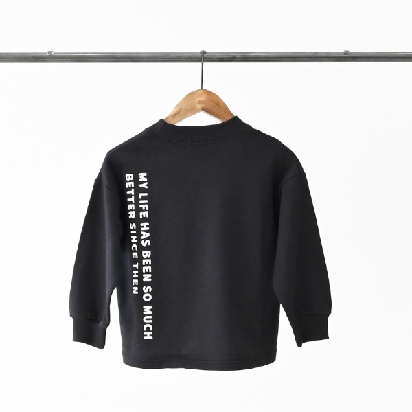 【25FW】Since トレーナー / ブラック