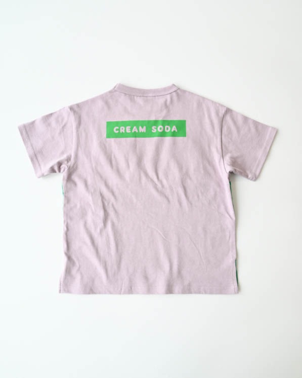 【ニコフラート】クリームソーダＴシャツ / ラベンダー