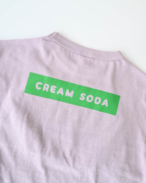 【ニコフラート】クリームソーダＴシャツ / ラベンダー