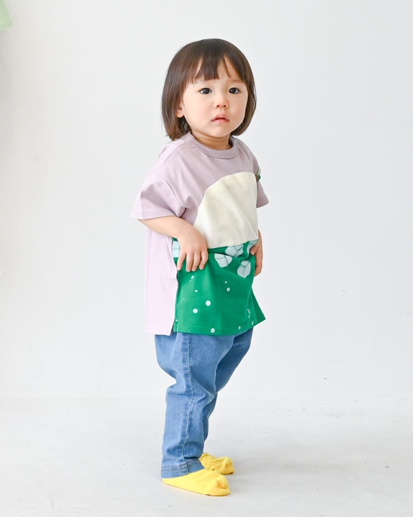 【ニコフラート】クリームソーダＴシャツ / ラベンダー