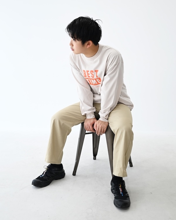 【フォブ】BEST TIME L/S Tシャツ / サンド