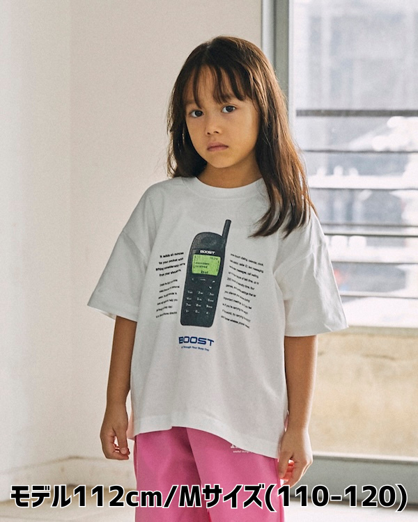 【ブーストック】B/S PHONE Tシャツ / ホワイト