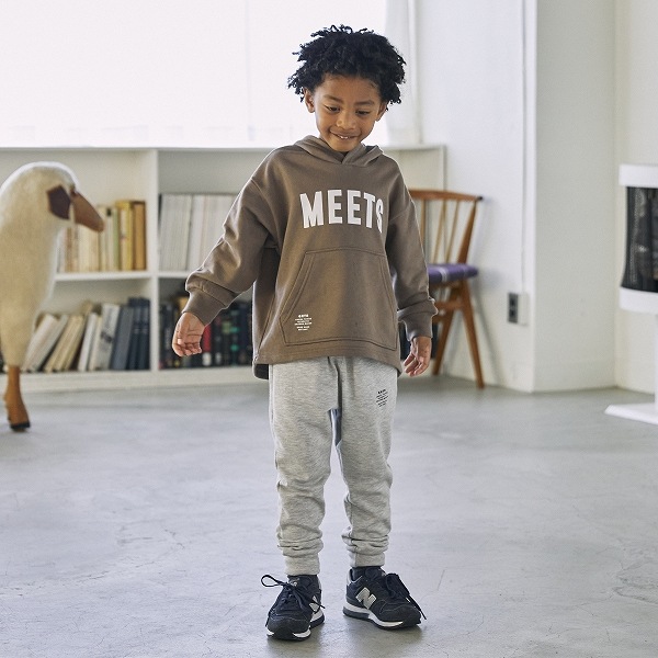 【25FW】リブパンツ / 杢グレー