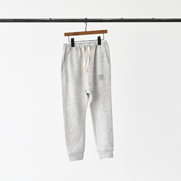 【25FW】リブパンツ / 杢グレー