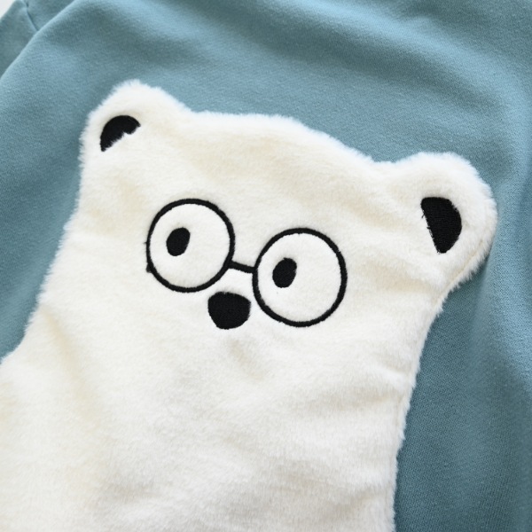 【25FW】シロクマ トレーナー / ブルー