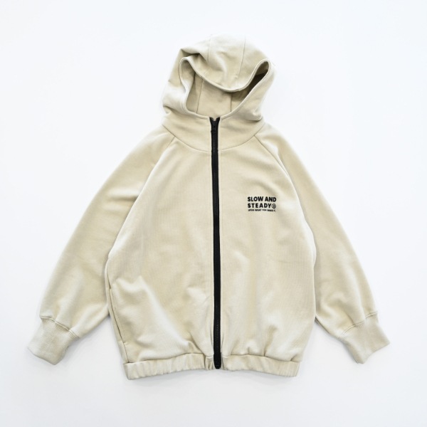 【25FW】ジップ パーカー / サンド