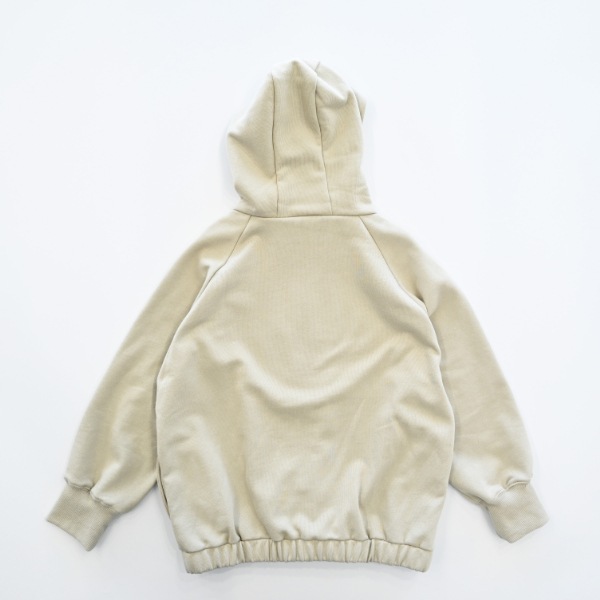 【25FW】ジップ パーカー / サンド